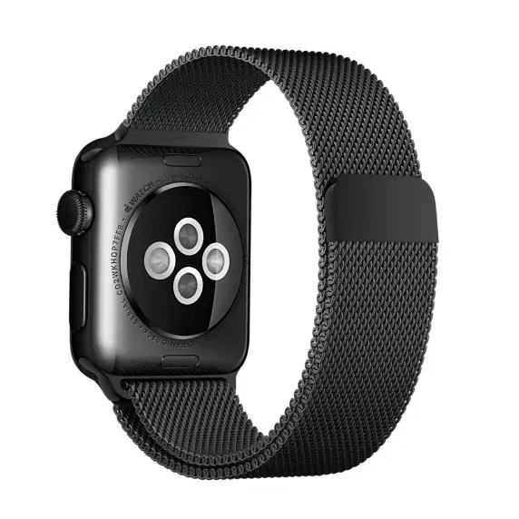 Apple Watch : un nouveau bracelet milanais "noir" chez Apple !