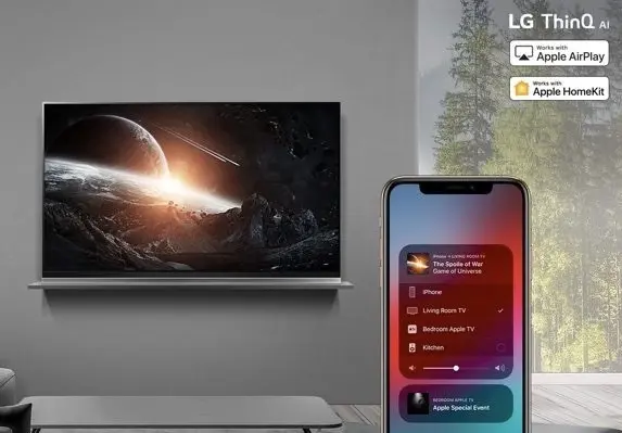 LG : les TV UM7X de 2019 accueillent AirPlay 2 et HomeKit