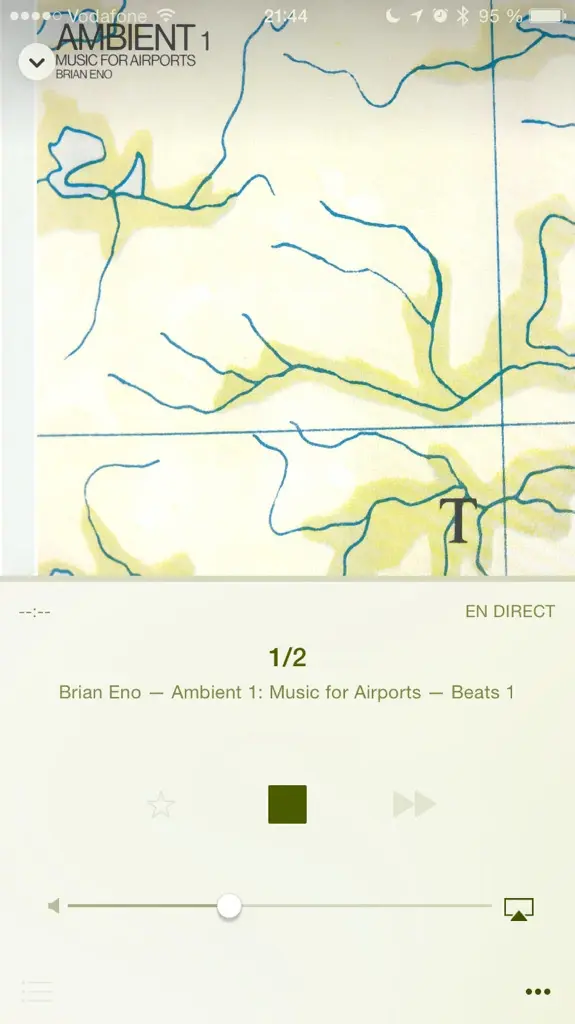 L'image du jour : en attendant Apple Music, Beats 1 diffuse... des musiques d'aéroport