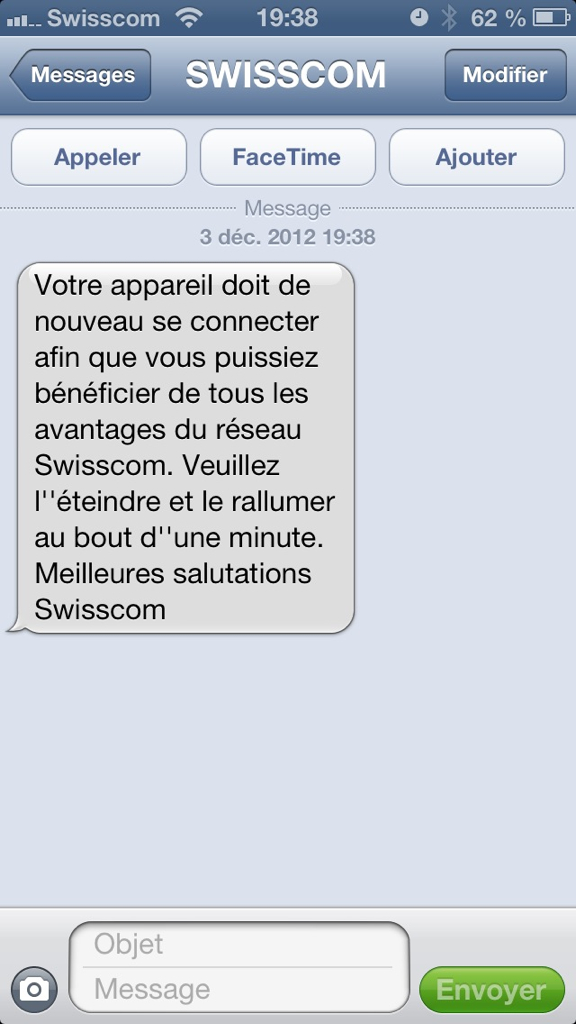 Suisse/Swisscom : la 4G activée sur l'iPhone 5 ?