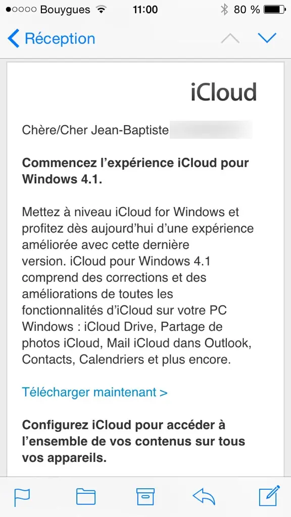 Insolite : quand Apple évoque la sortie de Windows 4.1 (image)