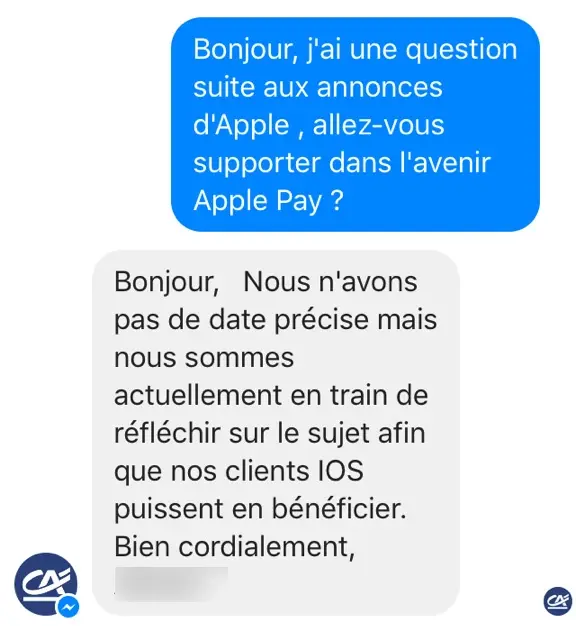 Apple Pay en France : Crédit Agricole et Crédit Mutuel "réfléchissent"