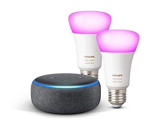 Des offres sur les enceintes Echo + Philips Hue dès 44,99€, livrées avant Noël