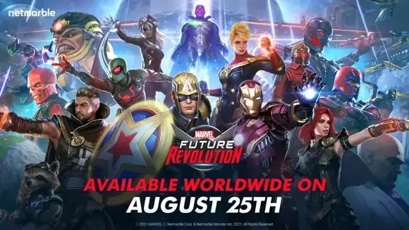 Marvel Future Revolution de Netmarble débarque aujourd'hui sur iOS/iPadOS