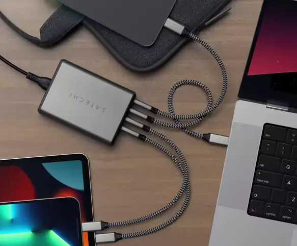 Un chargeur GaN USB-C 4 ports 165W chez Satechi #CES2022