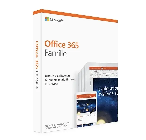 Bon plan : un an de Microsoft Office 365 Famille à 59,99€ (jusqu'à 6 utilisateurs)