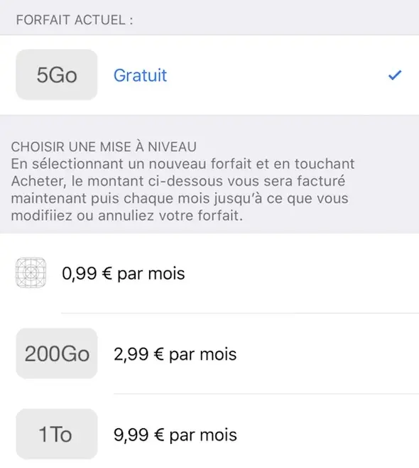 iCloud : Apple baisse ses tarifs, comme prévu