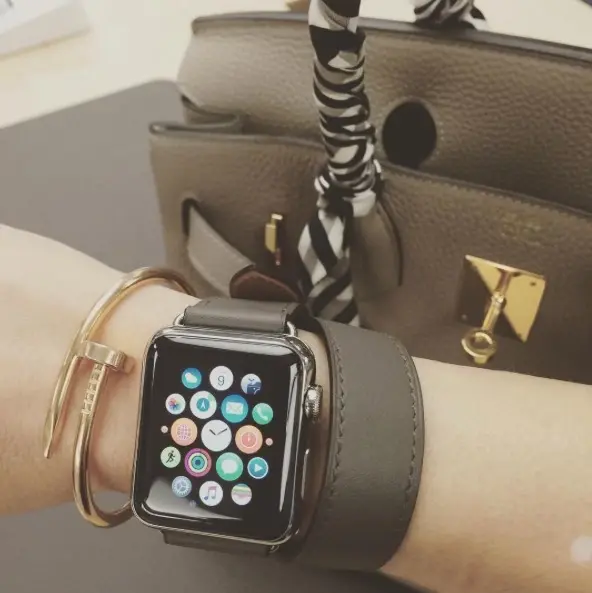 Swag ou pas swag l'Apple Watch Hermès ? Tour d'horizon des photos de fashionistas