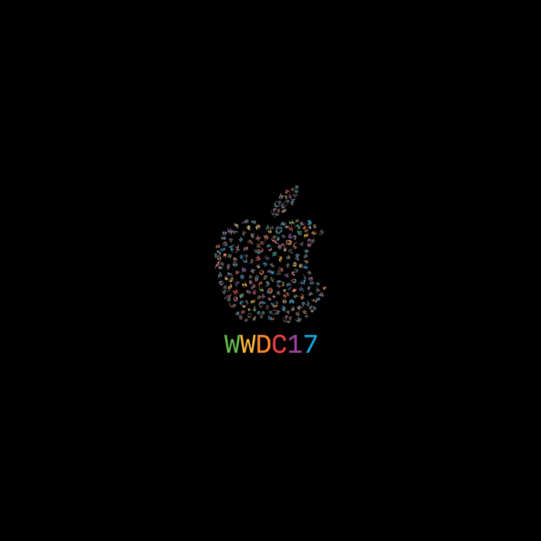 Quelques fonds d'écran à l'effigie de la WWDC 2017