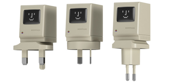Qu'il est craquant ce chargeur USB-C 35W reprenant les traits du Macintosh !