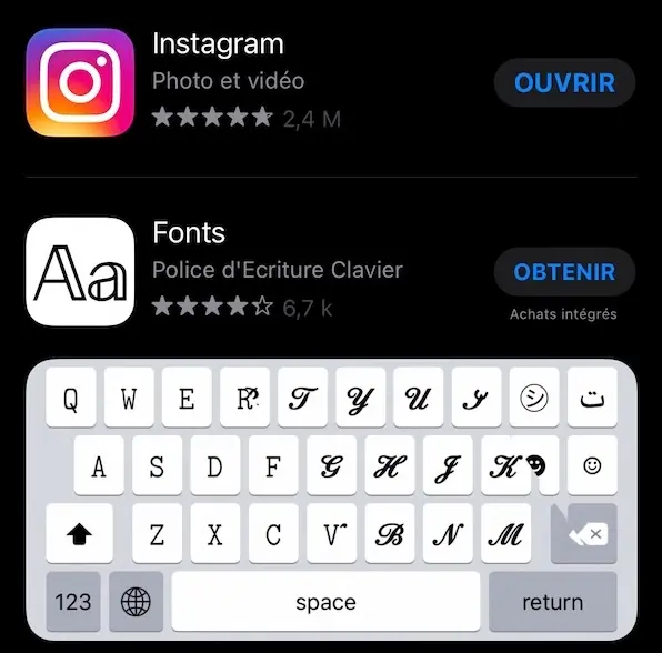 iOS 15 cache les aperçus des Apps installées dans l'App Store