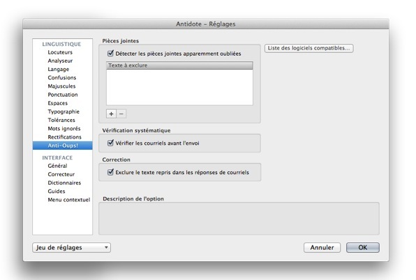 Test : Antidote, le correcteur Mac qui s'adapte à votre style