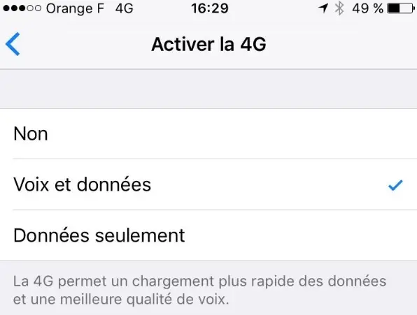 Orange : le déploiement de la voix en 4G (VoLTE) suit son cours