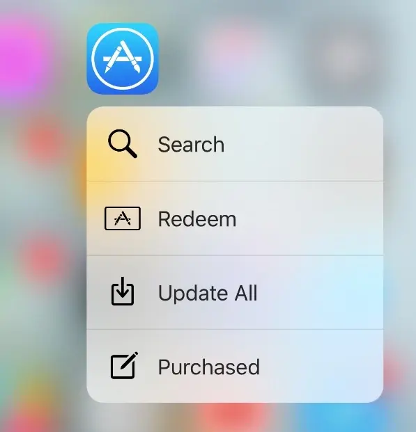 iOS 9.3 : les nouvelles fonctions 3D Touch en images