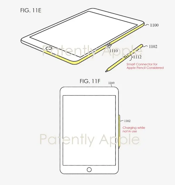 Le brevet du jour : un nouveau système d'attache & recharge pour Apple Pencil