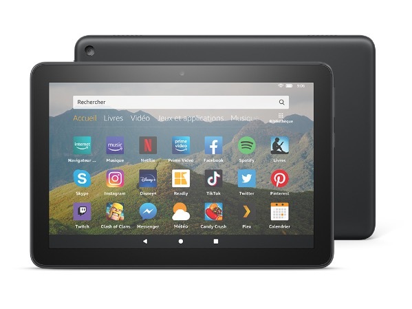 Amazon renouvelle sa tablette Fire HD 8 (30% plus rapide, 12h d'autonomie, USB-C, 99€)