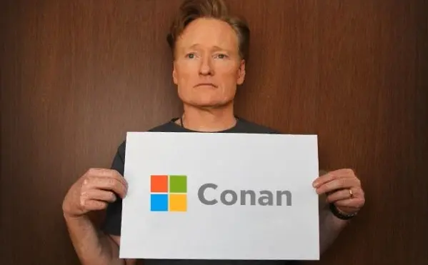 Le présentateur télé Conan O'Brien a quelques idées pour faire évoluer Microsoft