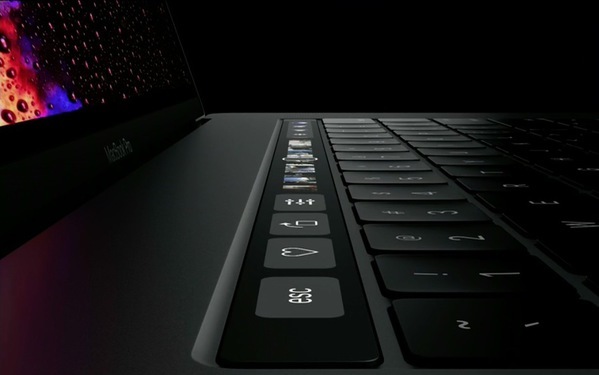 Rumeurs : la Touch Bar fournie par Samsung et des écrans OLED pour les futurs MacBook