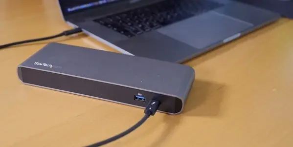 Le Dock Thunderbolt 3 (85W) de StarTech est finalement en vente à 367€ (et l'autre en promo)