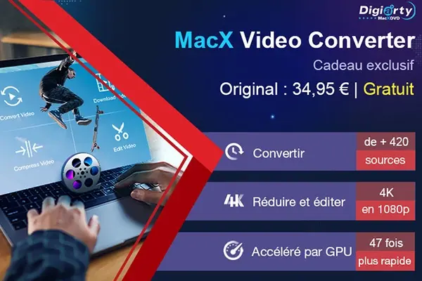 Concours MacX Video Converter (bons amazon & cadeaux) et jusqu’à 40% sur des licences à vie !