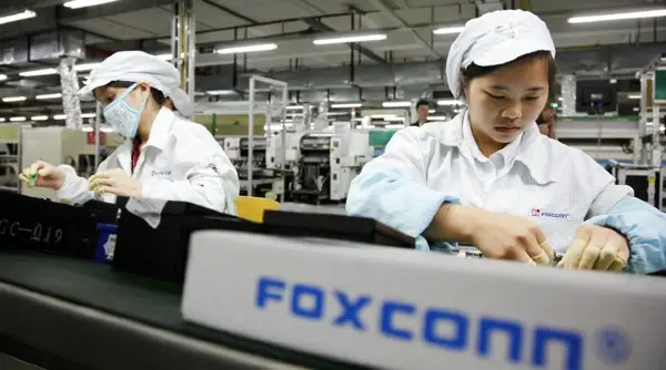 En mars, Foxconn (iPhone) affiche une baisse de 7,7%