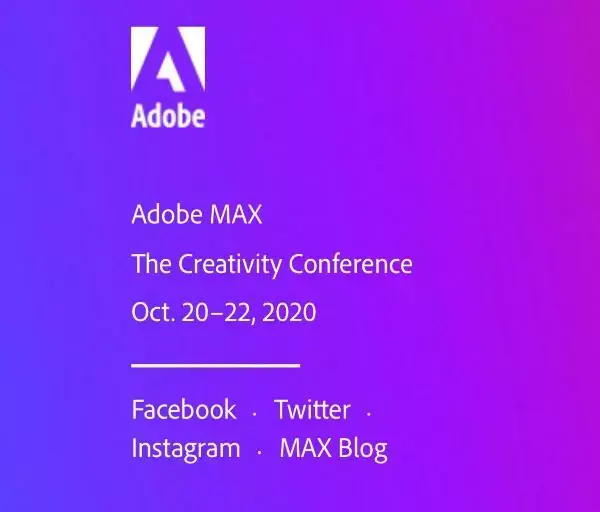 Adobe MAX dévoile son portail pour s'y retrouver parmi les 350 sessions (20-22 octobre)