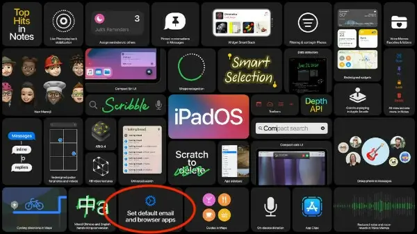 iOS/iPadOS 14 reviennent aux applications par défaut après une mise à jour