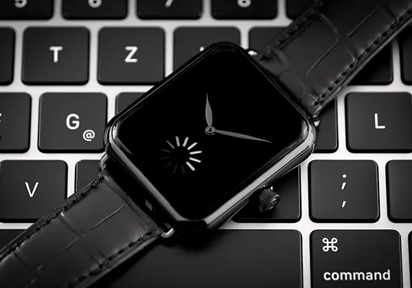 Un dernier clone mécanique d'Apple Watch chez le suisse H.Moser