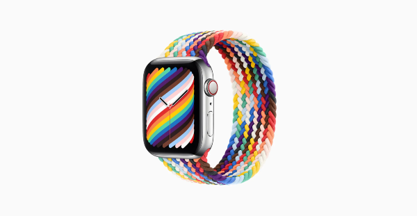 Apple Watch : les deux nouveaux bracelets "Pride Edition" sont disponibles en boutique