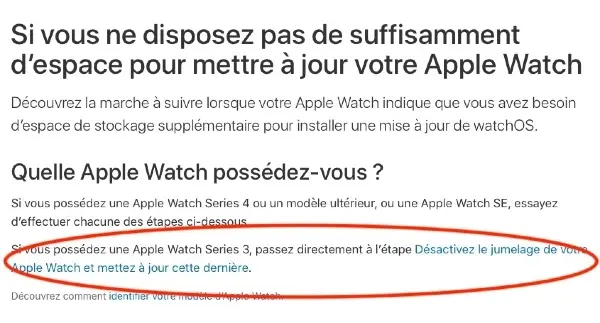 iOS 14.6 demande désormais de restaurer les Apple Watch Series 3 avant une mise à jour