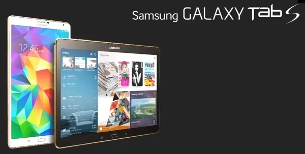 Samsung présente sa Galaxy Tab S, qui se veut en concurrence direct avec l'iPad