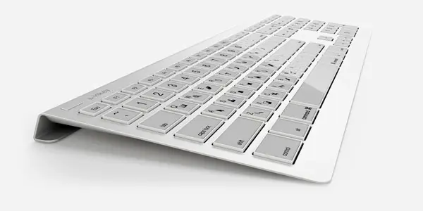 Concept : un clavier avec touche e-ink adaptables