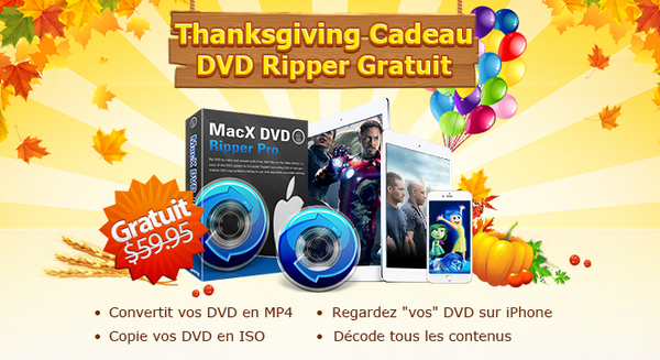 Mac4Ever vous offre 1000 licences pour ripper vos DVD #Rappel