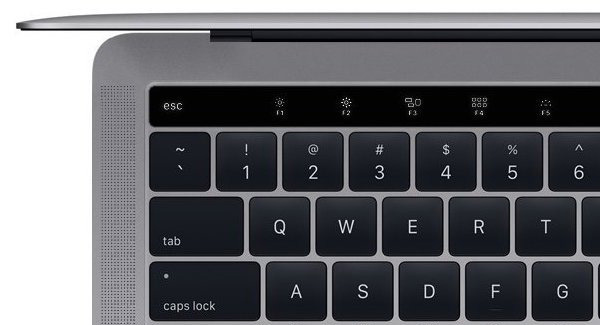 La nouvelle barre OLED des MacBook Pro pourrait ressembler à ceci