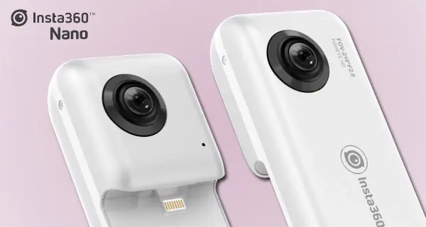 Insta360 Nano : la caméra 360° pour iPhone disponible en pré-commande