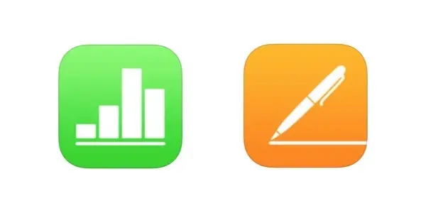 Mise à jour de Pages, Numbers et Keynote sur iOS et macOS