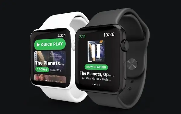 Spotify bientôt disponible sur l'Apple Watch avec "Snowy"