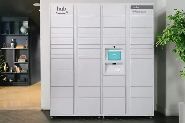 Après les "Locker", Amazon installe des "Hub" dans le hall des immeubles