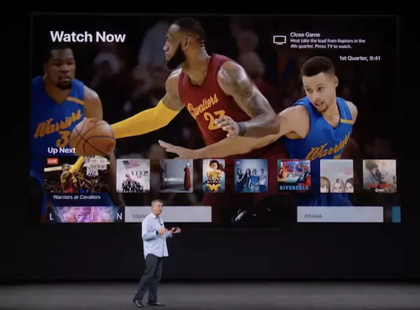 Un volet dédié au sport dans la nouvelle app TV d'Apple