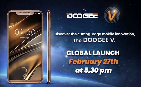 Doogee V : un nouveau clone de l'iPhone X dévoilé à la fin du mois