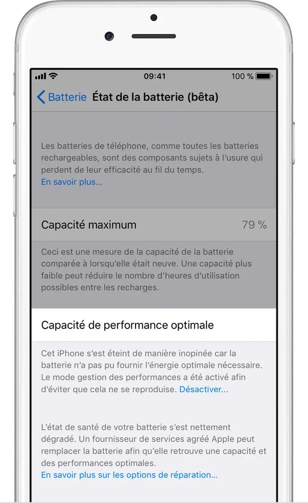 iPhone : le lissage des performances désactivé par défaut sur iOS 11.3