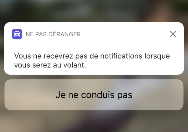 Les conducteurs un peu moins distraits grâce à la fonction "Ne pas déranger en voiture"