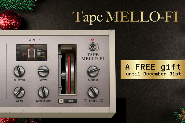 Tape MELLO-FI : Arturia offre un plug-in issu de Mellotron V pour Noël