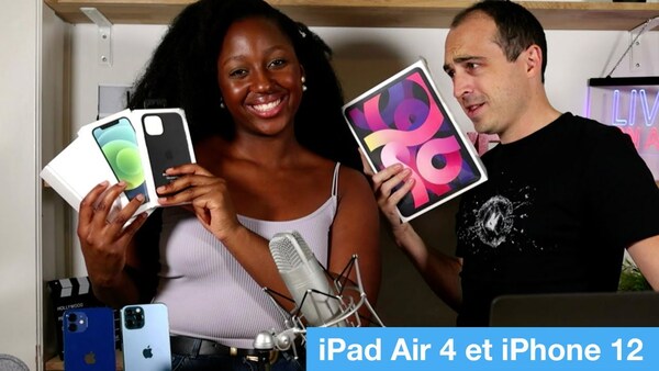 iPad Air 4 et iPhone 12 (bis) : déballage en direct !