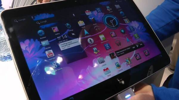 À la découverte de la Samsung Galaxy Tab 10.1