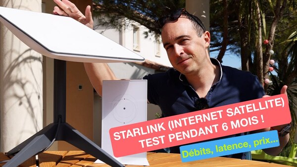 Test de Starlink  : l'internet par satellite qui a sauvé ma connexion !