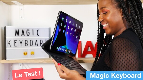 Test du Magic Keyboard pour iPad Pro !