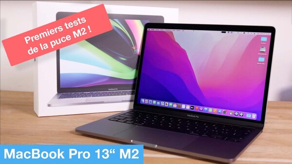 Premier test du MacBook Pro 13" M2 en live !