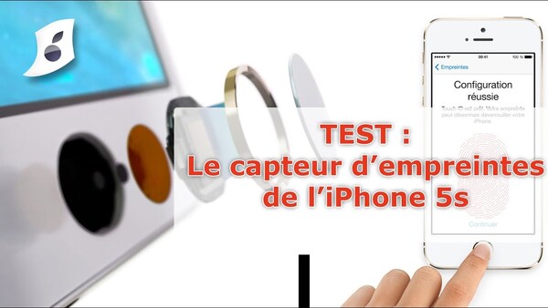 Test du capteur d'empreintes "Touch ID" de l'iPhone 5s par Mac4Ever