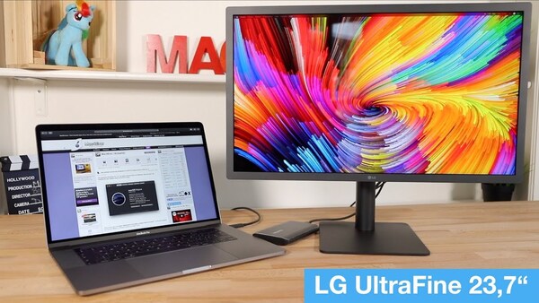 Test de l'écran LG UltraFine 23,7" : idéal pour le MacBook Pro 2019 ?